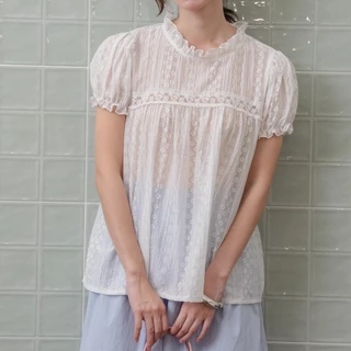 Kimmame - เสื้อ รุ่น Daisy Lace Blouse