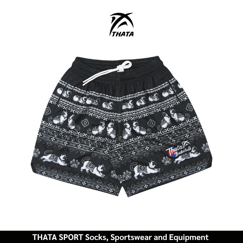 THATA Siamese Cat Shorts กางเกงบาสเกตบอล รุ่น WCM26