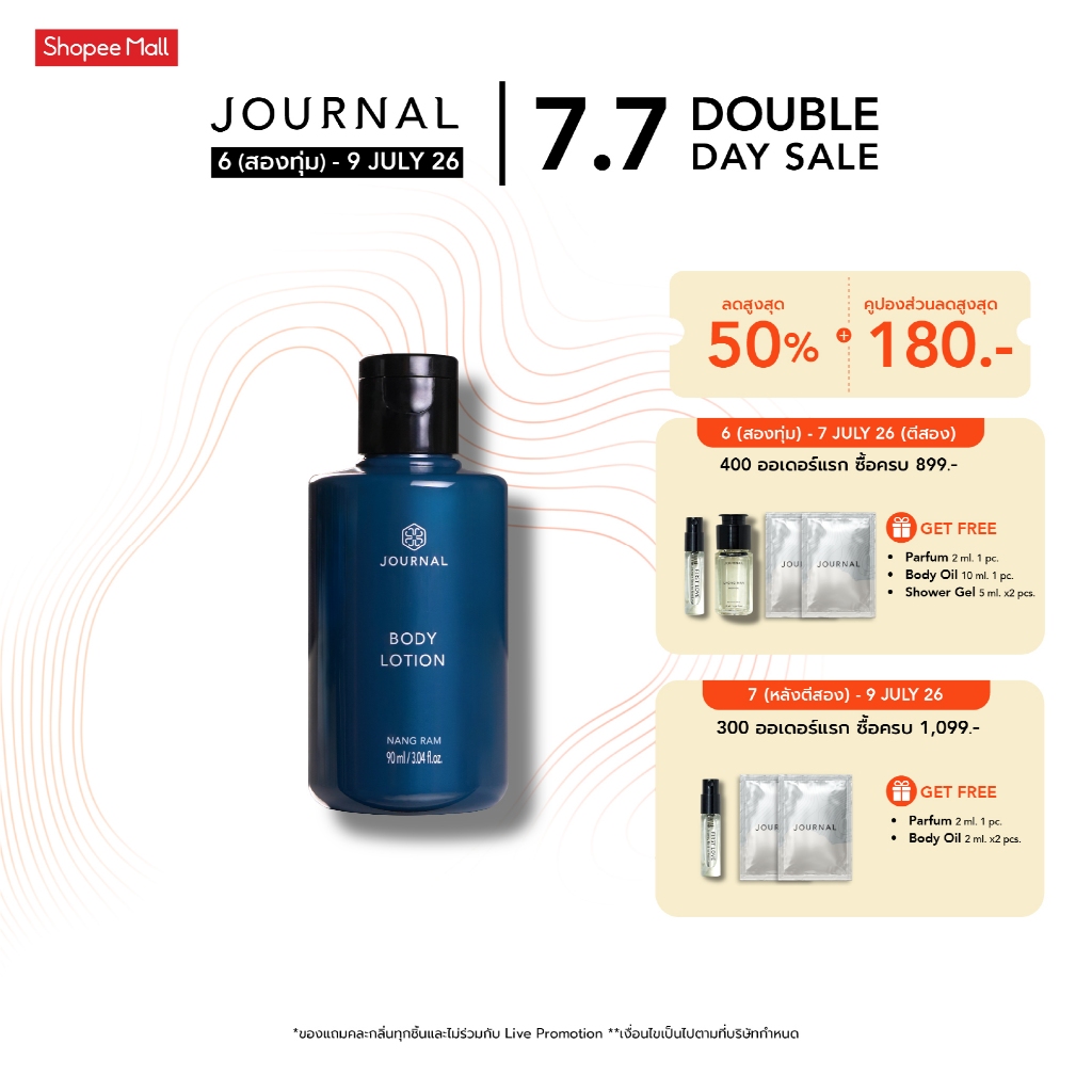 Journal Nang Ram Body Lotion 90 ml.