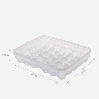 Goody Home กล่องใส่ไข่ กล่องเก็บไข่ Egg Storage บรรจุได้ 34 ฟองให้ไข่สดนานขึ้น วางซ้อนได้