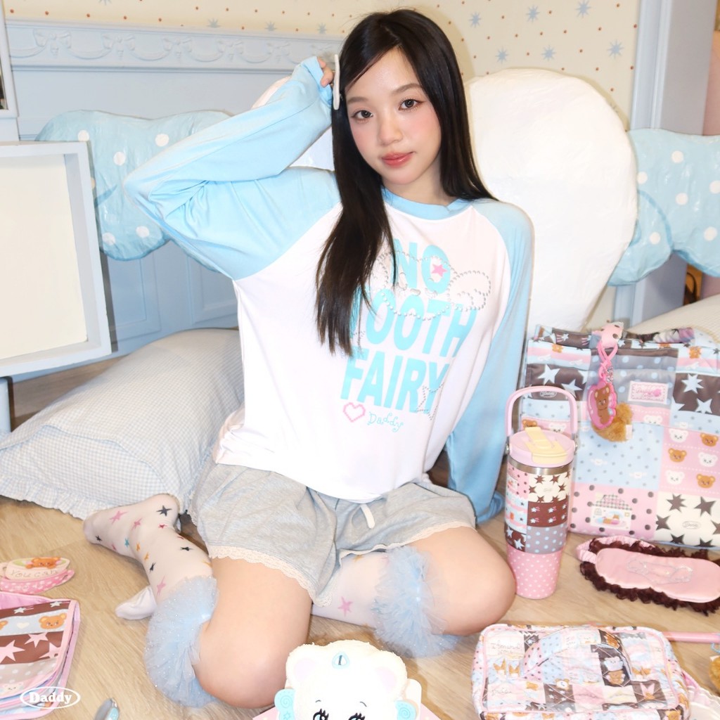 DADDY | No Tooth Fairy Long Sleeves เสื้อยืดแขนยาว สุดน่ารัก