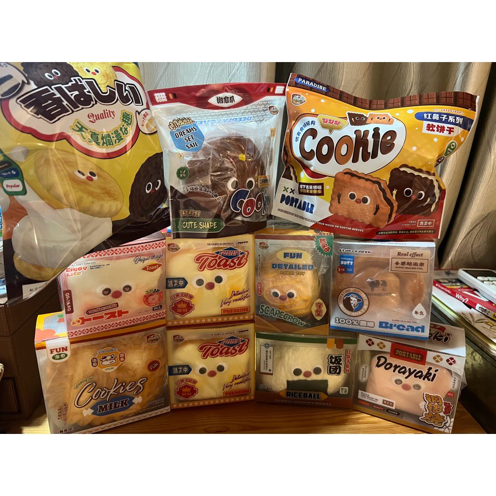 *พร้อมส่ง* สกุชชี่แท้ Mido / Lisa / Hachimi / แบรนด์จีนคุณภาพดี *ของใหม่*