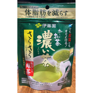 ITO EN ชาเขียวญี่ปุ่นแท้ ผสมมัทฉะ ลดไขมัน 40g นำเข้าจากญี่ปุ่น