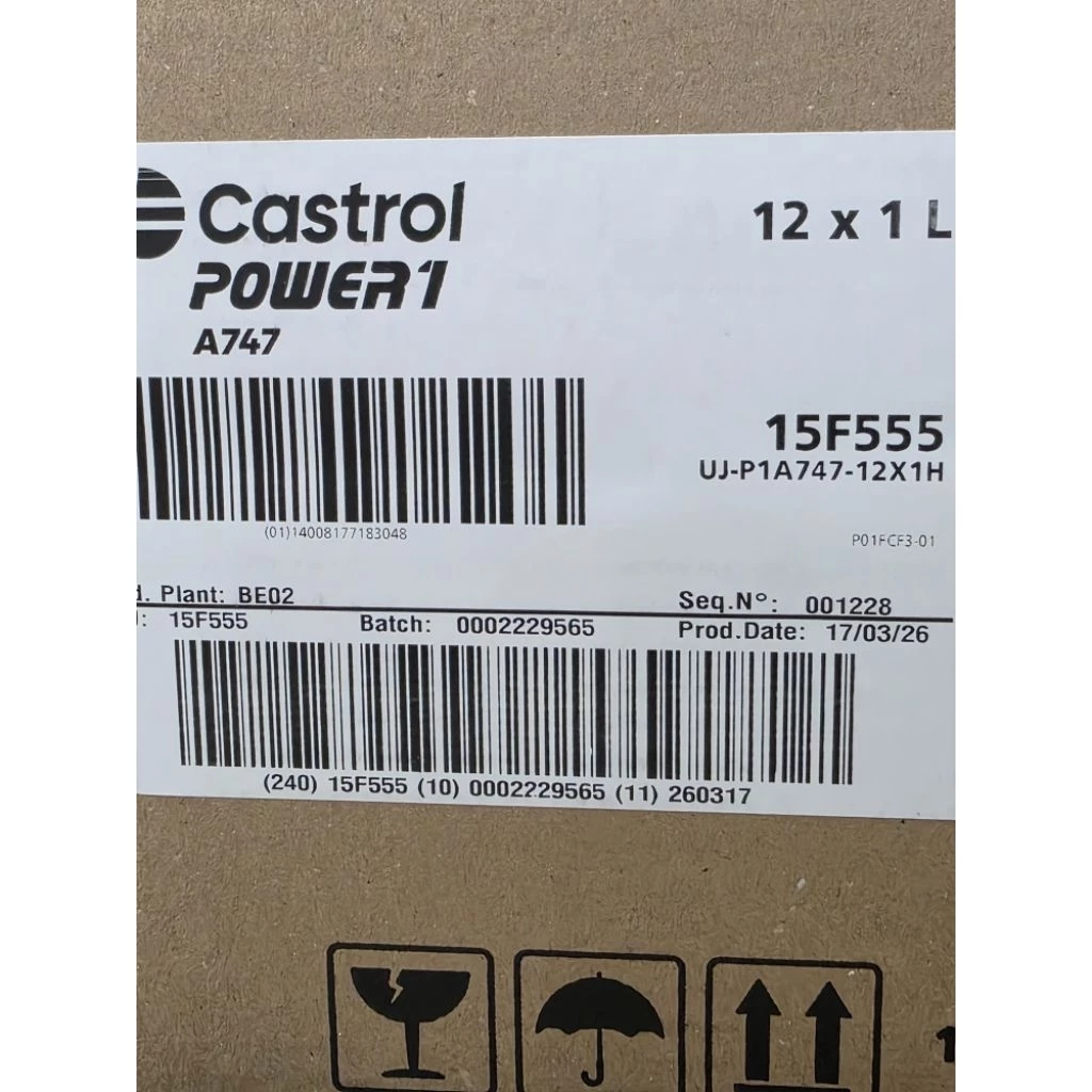 Castrol A747 หัวเชื้อ2Tเกรดแข่งสังเคราะห์100%1ลิตร ของแท้จากโรงงาน thumbnail 6