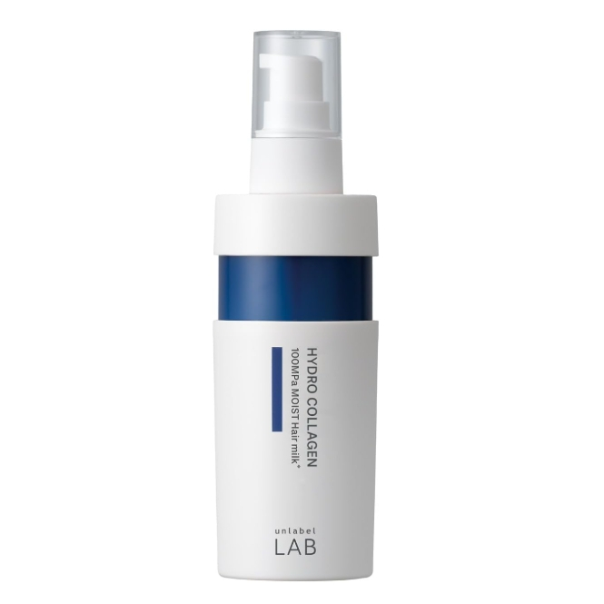 Unlabel LAB Hydro Collagen Hair Milk 120ml Moist แฮร์มิลค์บำรุงผม สูตรคอลลาเจน จากญี่ปุ่น (No.Je908)