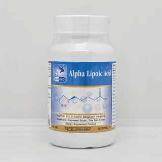 Alpha Lipoic Acid Plus (ALA) กรดอัลฟาไลโปอิก พลัส ตรา บลูเบิร์ด 600 มก. 60 แคปซูล