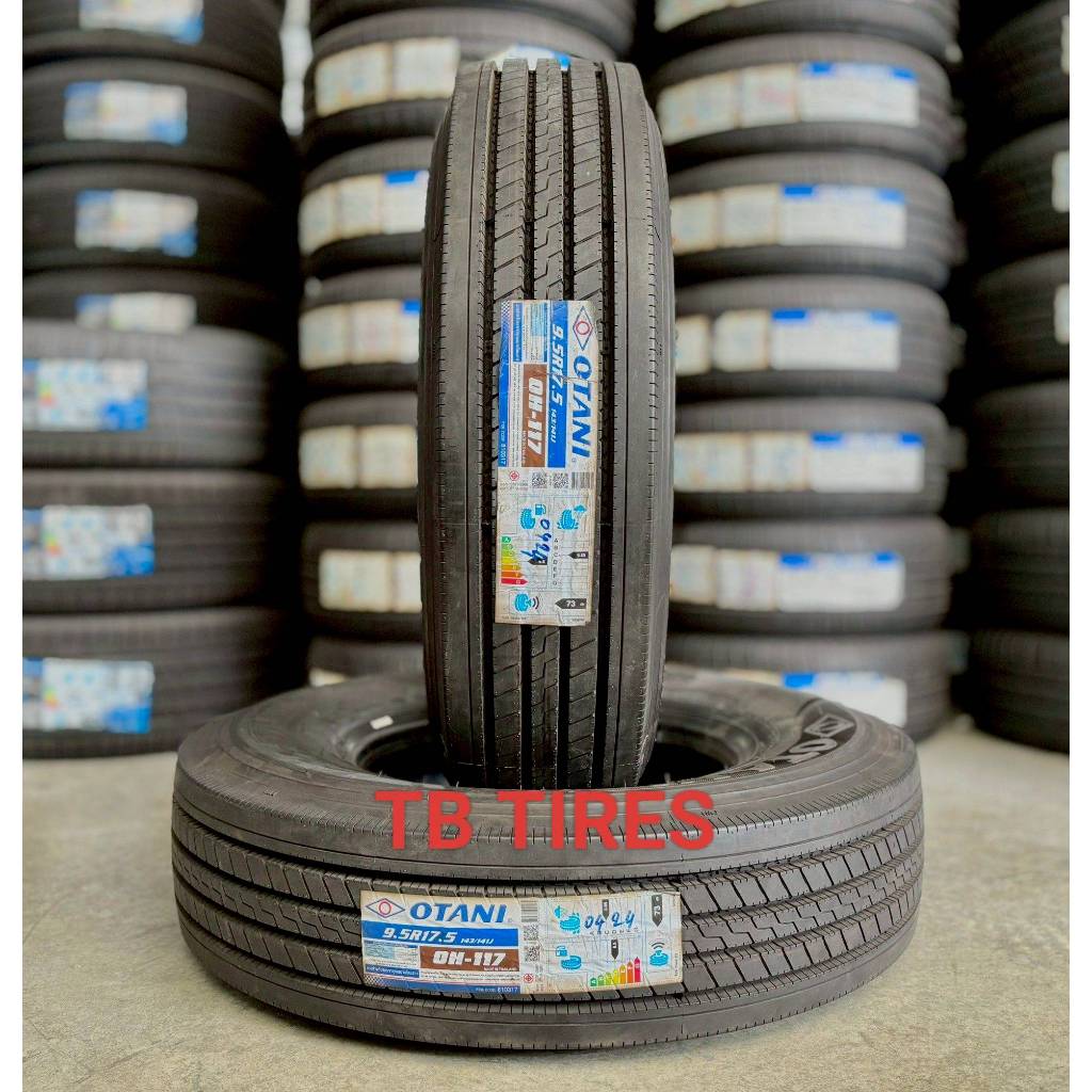 ยางรถบรรทุกเรเดียล 9.5R17.5 18PR OH-117 // OTANI (ยางใหม่ค้างปี 2024)