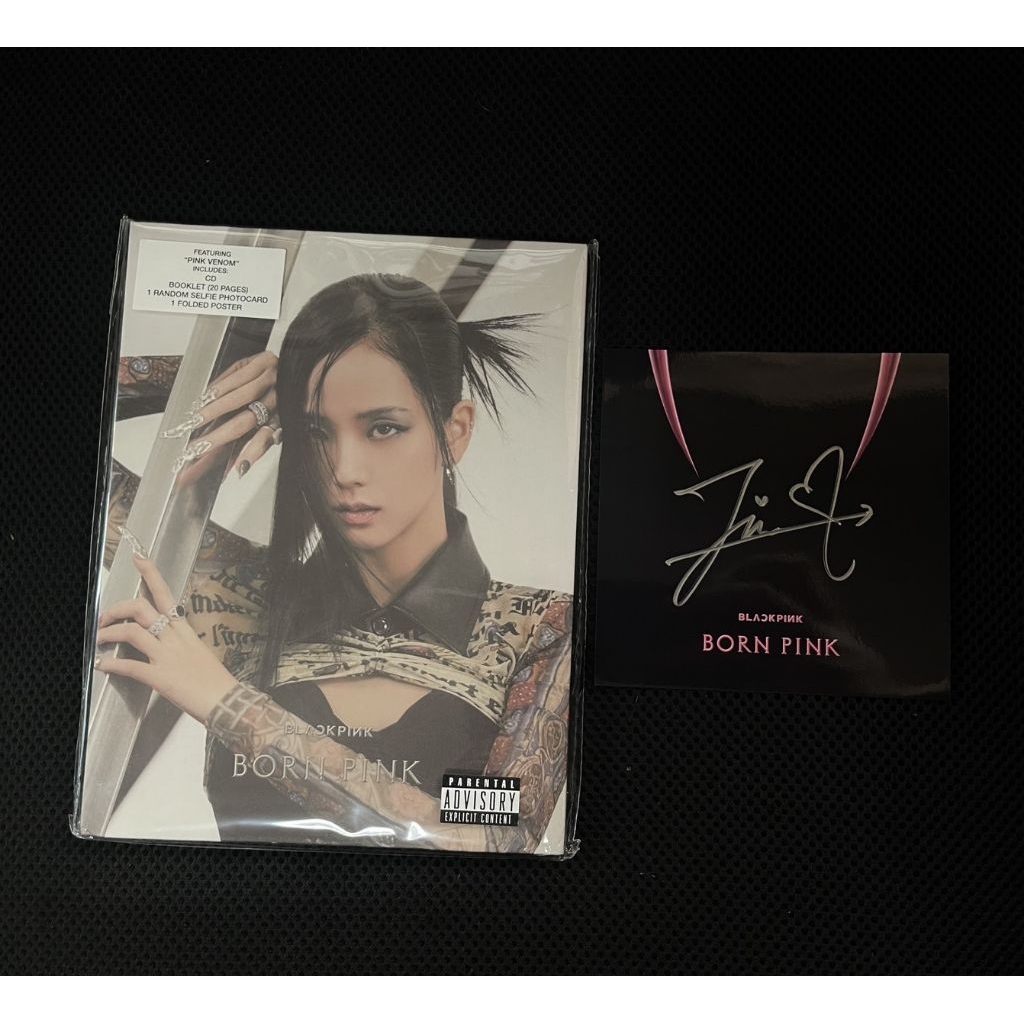 Born Pink + Signed Card Jisoo