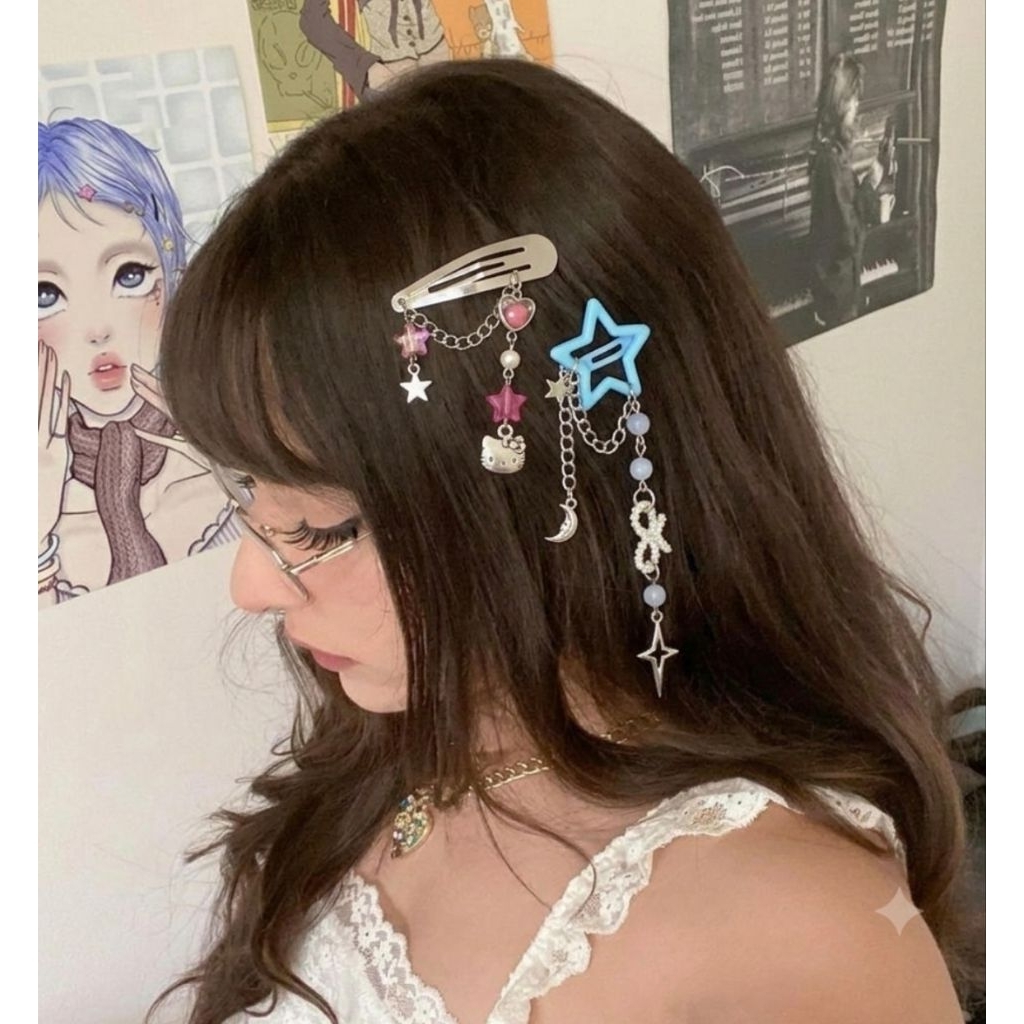 🌈 กิ๊บติดผมแฮนด์เมดคละแบบ ล้างสต๊อก พร้อมส่ง จำนวนจำกัด