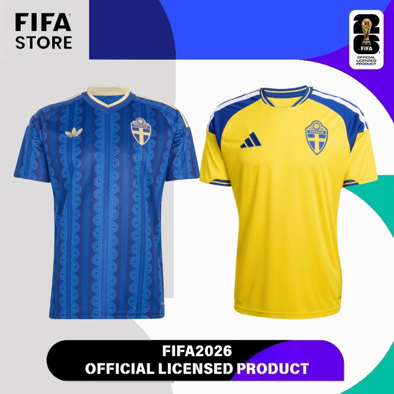 Sweden World Cup 2026 Home Away Jersey เสื้อฟุตบอล