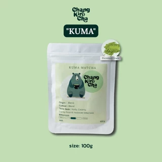 Chang Kin Cha ช้างกินชา - Kuma Matcha ผงมัทฉะจากญี่ปุ่น (Premium Grade) น้ำหนัก 40 กรัม