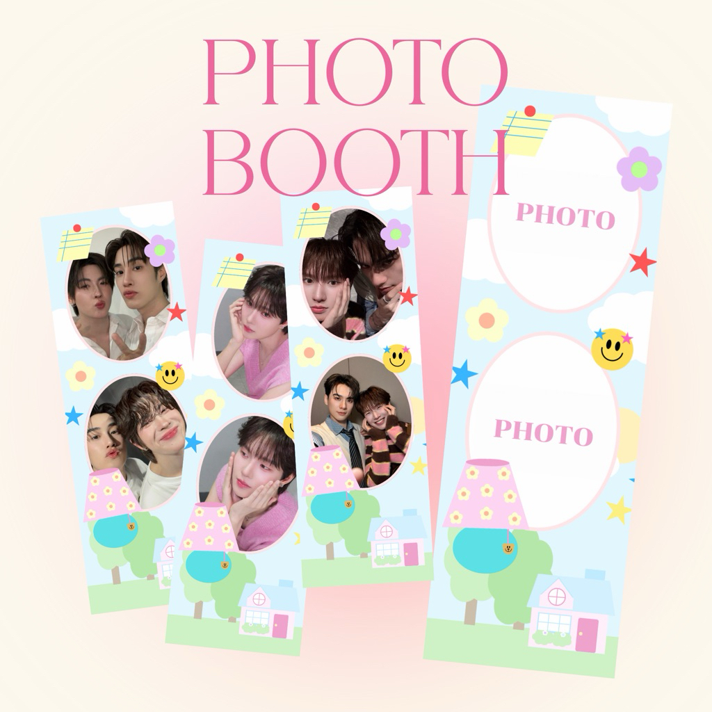 photo booth / เลือกรูปเองได้ - กระดาษโฟโต้