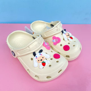รองเท้า crocs เด็ก_รองเท้าหัวโตเด็กผู้หญิงน้ำหนักเบาสวมใส่ง่าย