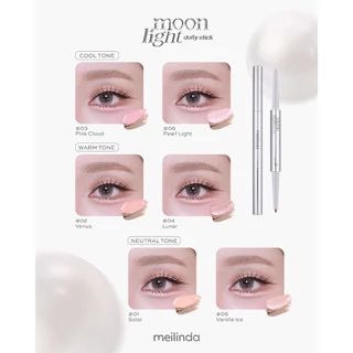 (MC3139) MEILINDA Moonlight Dolly Stick เมลินดา ดอลลี่อายสติ๊ก เนื้อเนียนนุ่ม เขียนง่าย ติดทน ไม่ดรอป