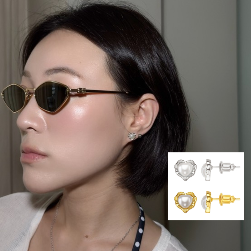 WYLD Soulmate Stud ต่างหูหัวใจ