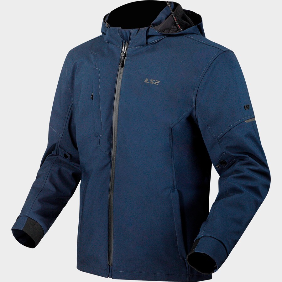 LS2 BOLTON JACKET DARK BLUE เสื้อการ์ดขี่มอเตอร์ไซค์