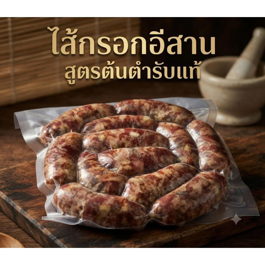 รับประกันความอร่อย ใส้กรอกเนื้อ รสเด็ด(วัวล้วน) ขนาด600กรัม (ส่งด่วนทุกวัน)