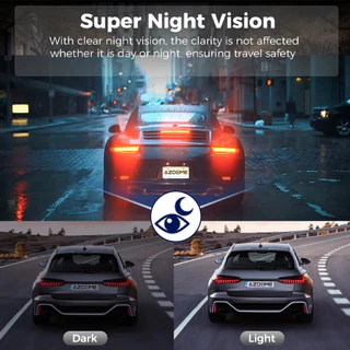 HILMAN [3กล้อง4K] Wifi Dash Cam กล้องติดรถยนต์ 3กล้อง ชัด FullHD ดูผ่านมือถือ รองรับบันทึกขณะจอด 24ชม บันทึกวนซ้ำ