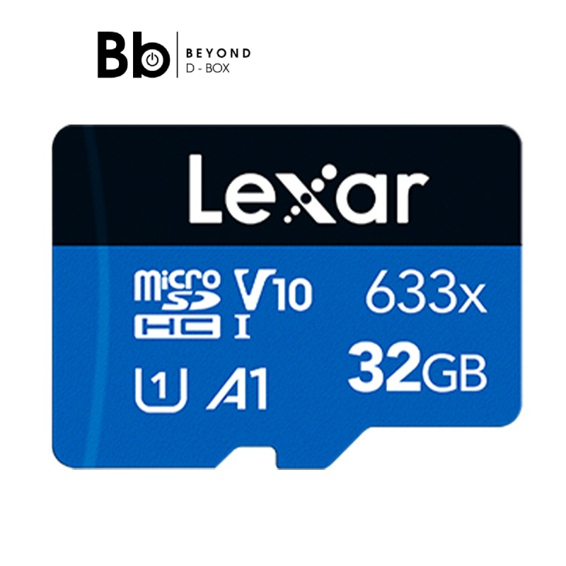 Lexar High Performance BL 633x microSDXC UHS-I การ์ดหน่วยความจำ Class 10 V30 A1