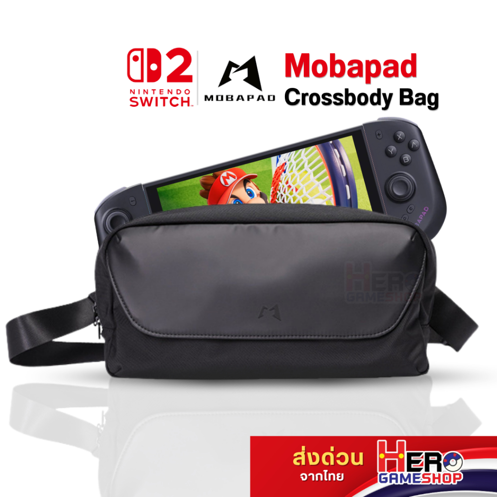 Pre order กระเป๋าคาดอก Mobapad M12-S/HD Crossbody Bagรองรับ Rog XB ally/SD/MSI Claw8 รอสินค้า12-20 วัน By Hero game Shop