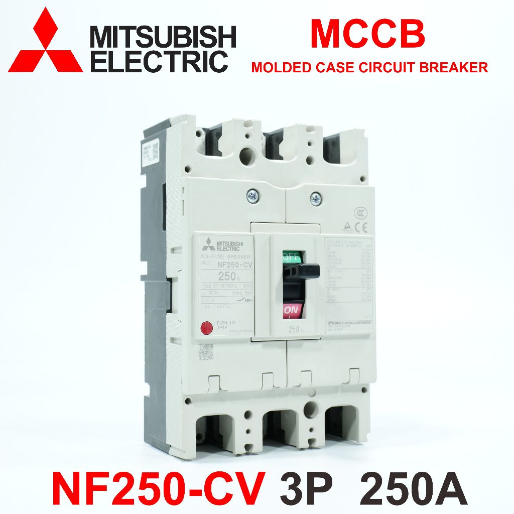 NF250-CV MITSUBISHI NF250-CV MCCB NF250-CV เบรคเกอร์ NF250-CV 3P 250A MITSUBISHI NF250-CV 3P 250A MI
