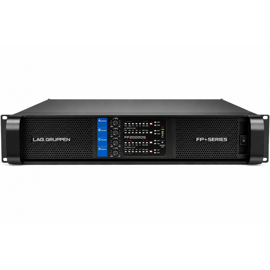 แอมป์ FP20000Q ตัวใหม่ แรงสะใจ ขับซับเบสสบาย LAB Gruppen FP20000Q