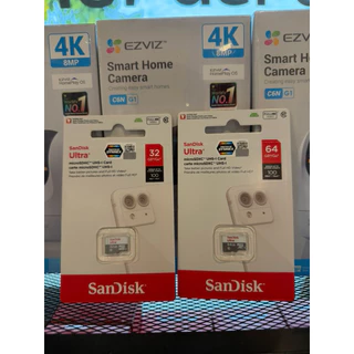 (ส่งด่วน) SanDisk Ultra microSDXC UHS-I เมมโมรี่การ์ด 32GB 64GB ของแท้ ศูนย์ไทย ประกัน Synnex แท้