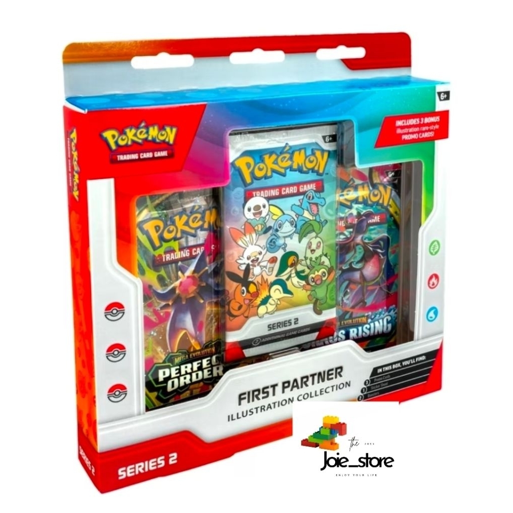 ใหม่ล่าสุด พร้อมส่ง POKEMON TCG : FIRST PARTNER SERIES 2 ENG