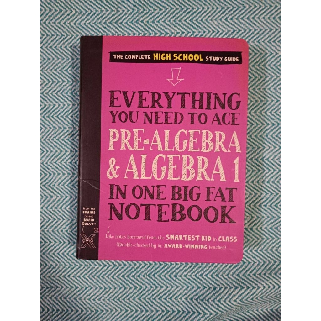 PRE ALGEBRA & ALGEBRA 1