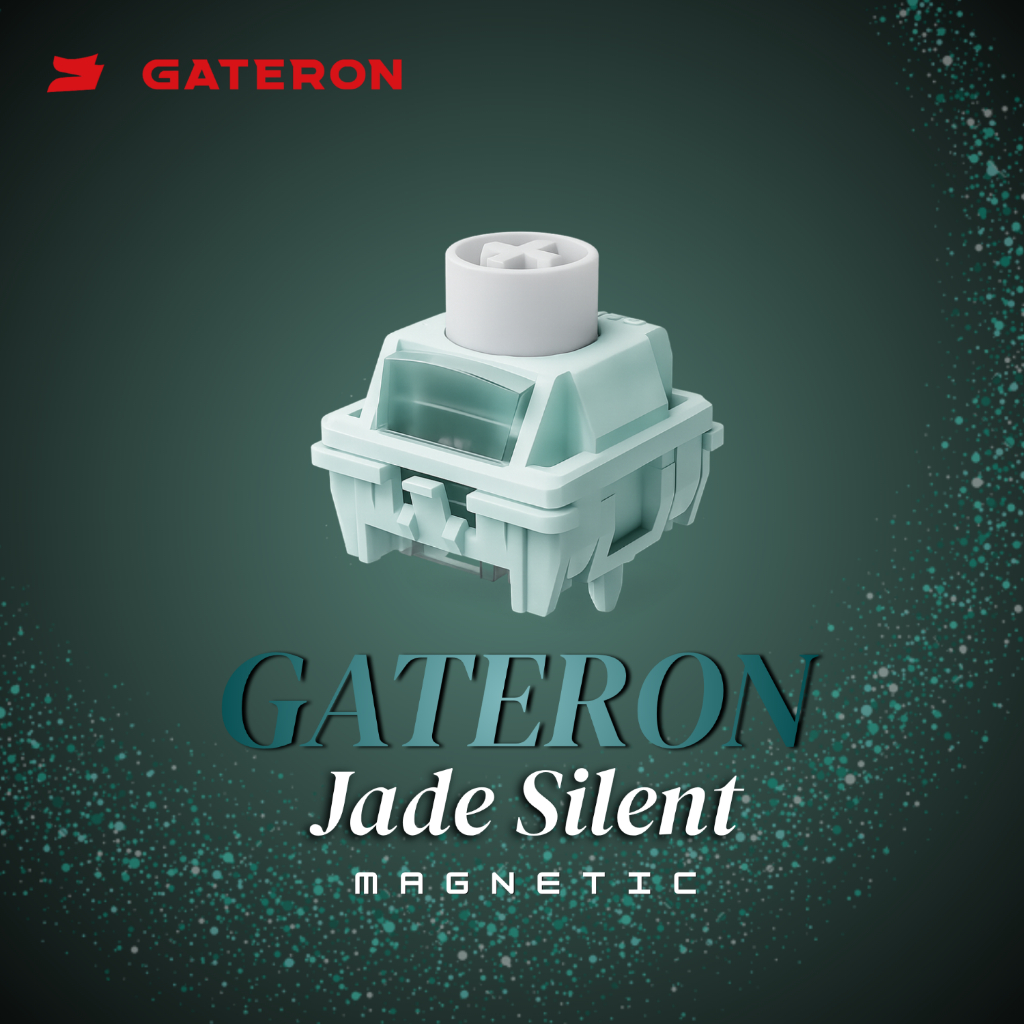 (พร้อมส่ง) Gateron Jade Slient HE Magnetic Switch