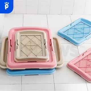 My Paws ถาดรองฉี่สุนัข 2 ชั้น ฟรี!! เสาให้น้องเล็ง ห้องน้ำสุนัข Dog Toilet Tray