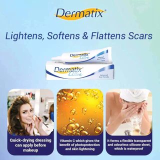 [แท้100% ส่งจากไทย] Dermatix Ultra Gel เดอร์มาติกซ์ อัลตร้า เจลลดรอยแผลเป็น ขนาด 15 กรัม |กรัม ลบรอยแผลเป็น รอยสิวได้ผลเ