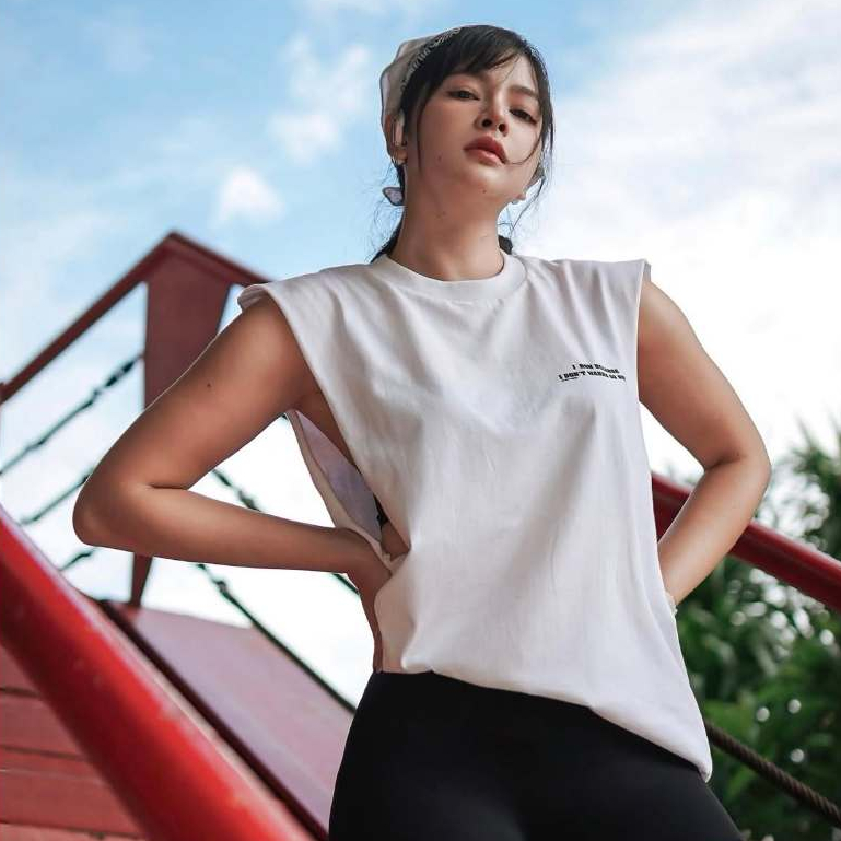 OG Oversized Muscle Tee –  White
