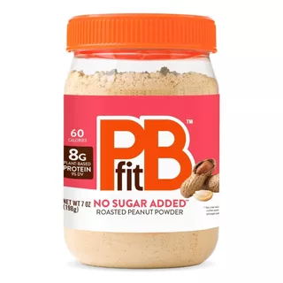PBfit No Sugar Added Peanut Butter Powder ผงถั่วสำหรับผสมน้ำทาขนมปัง