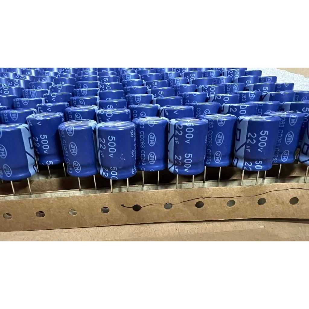 500 v 22uf  ขนาด 16x20 มม.🟥 ตัวละ 7บาท🟥