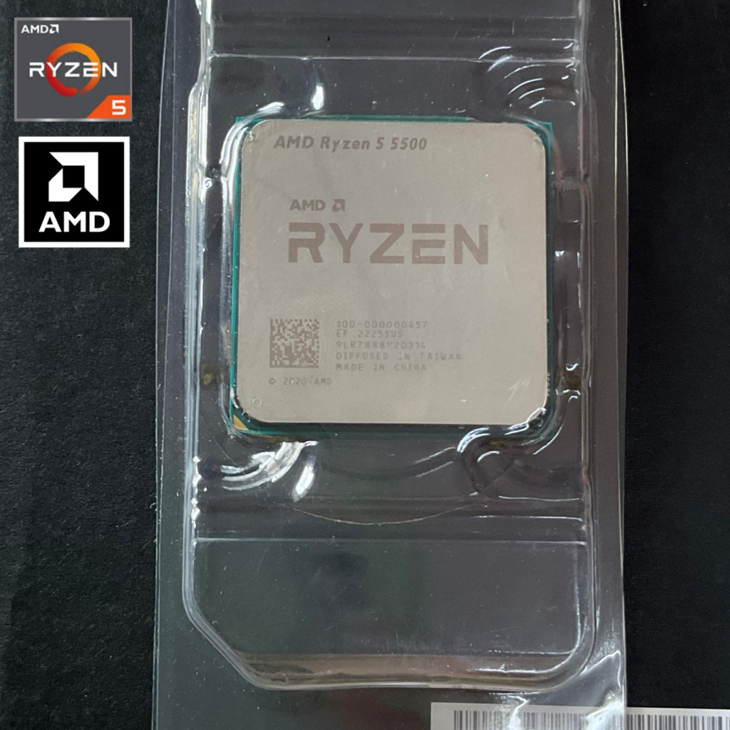 ซีพียู : CPU 🔴 AMD RYZEN 5 5500 ( 6C/12T ) 3.6 Ghz สินค้ามือสอง มีซิ้งค์ลมเดิมให้ ไม่มีกล่อง