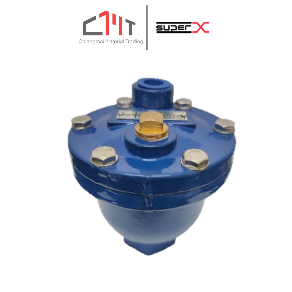 SUPER X - ออโตเมติก แอร์เว้นท์วาล์ว (วาล์วระบายอากาศ) ขนาด 1/2" - 3/4" - 1" (AIR VENT VALVE)