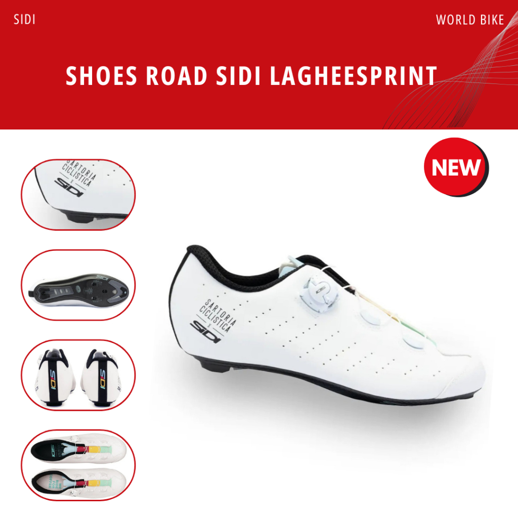 รองเท้าปั่นจักรยานเสือหมอบ Sidi รุ่น Lagheesprint