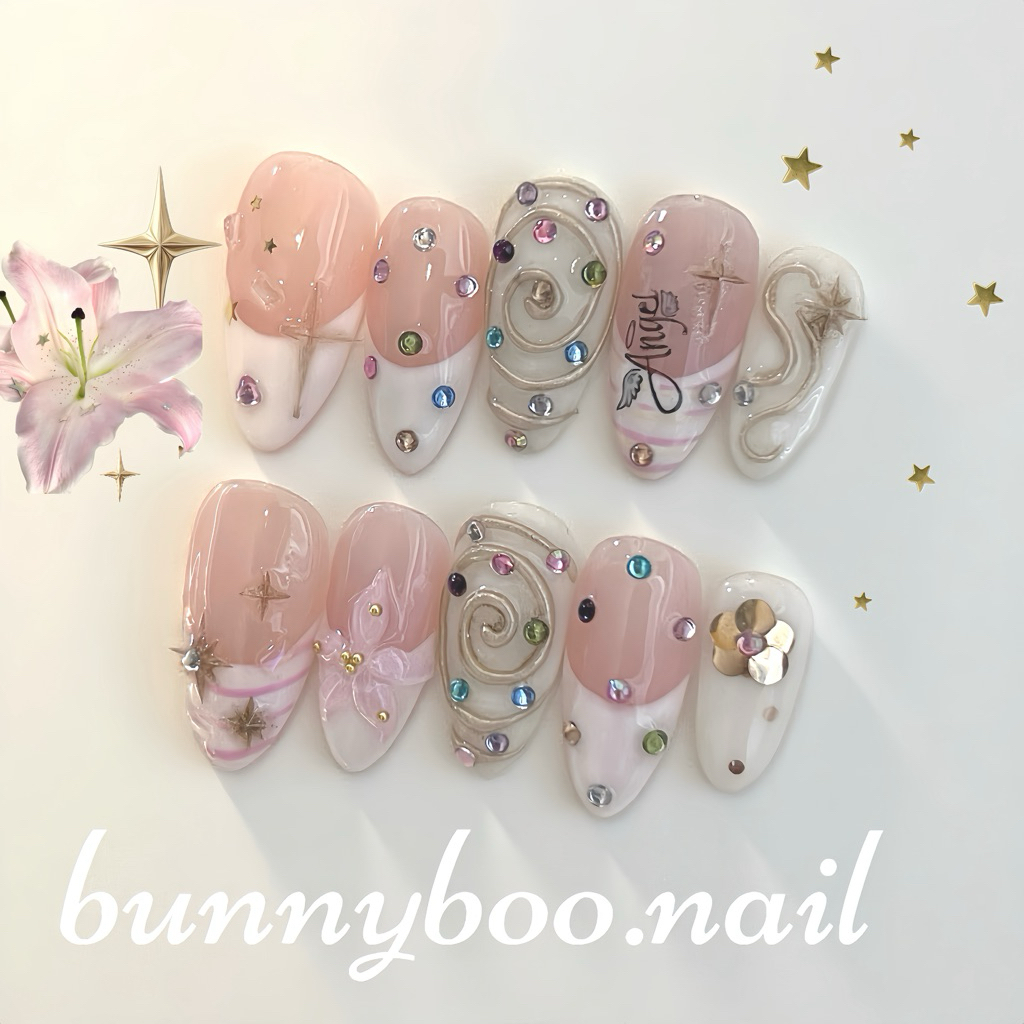 💅เล็บปลอมเจล ⭐️💫วิ้งงง🌸
