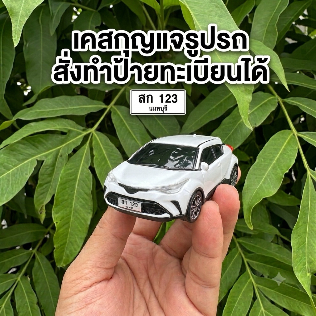 ❗️พรีออเดอร์ 7-10 วัน : สั่งทำป้ายทะเบียนรถได้❗เคสกุญแจรูปรถ Toyota Camry, CHR, Cross/ Altis/ AE86, 