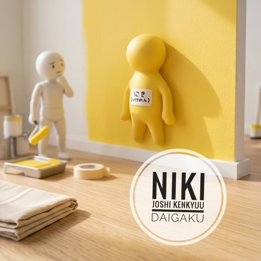Niki Ikemen Gacha Joshiken University Mob MECCHA CHAMELEON YELL Figure ฟิกเกอร์ (ของแท้ มือ 1)