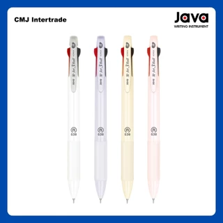 JAVA N-Jet 3 Ball 0.38มม. ปากกาลูกลื่น 3 ระบบ ขนาด 0.38mm. สามสีในด้ามเดียว น้ำเงิน แดง ดำ