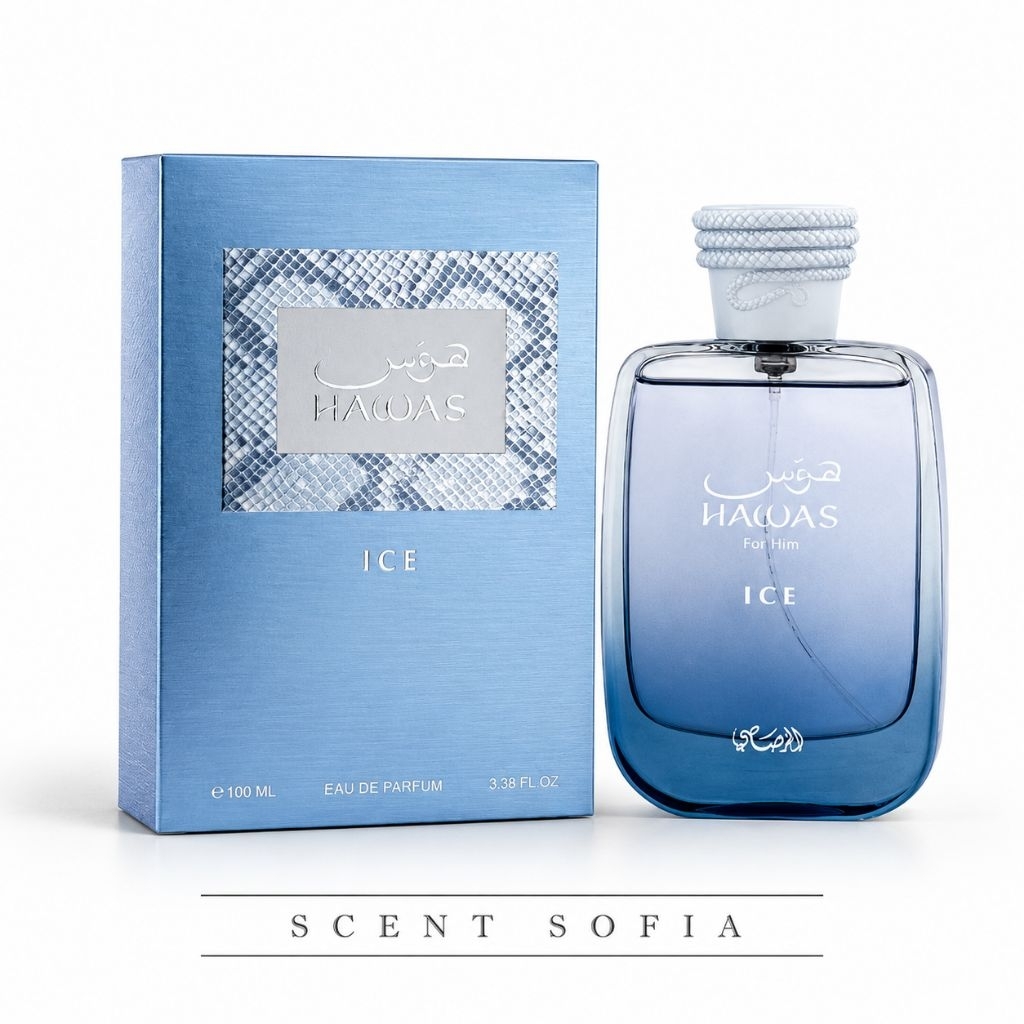RASASI HAWAS ICE EDP 100ML.