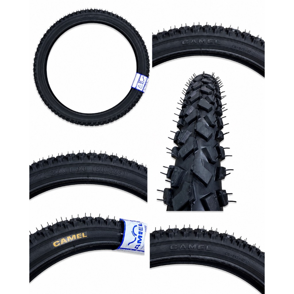 ยางนอก จักรยาน CAMEL ลายวิบาก 26x1.90 / 26x1.95 /26x2.125