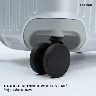 Tpartner CO-PILOT SERIES กระเป๋าเดินทาง 18 นิ้ว ฝาเปิดบน Top Opening Carry-on กระเป๋าเดินทางพรีเมียม เฟรมอลูมิเนียม TSA