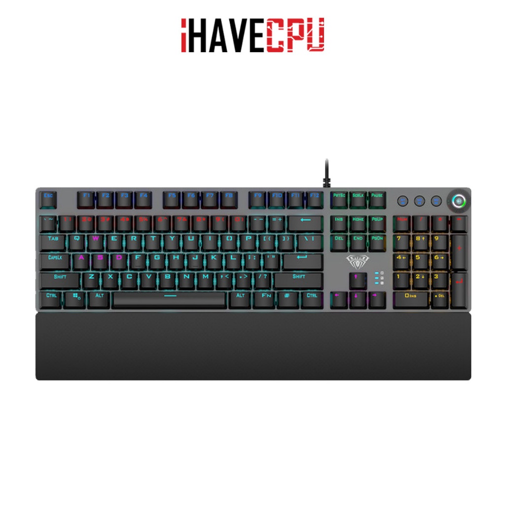 คีย์บอร์ด (keyboard) iHAVECPU AULA F2058 (EN/TH)