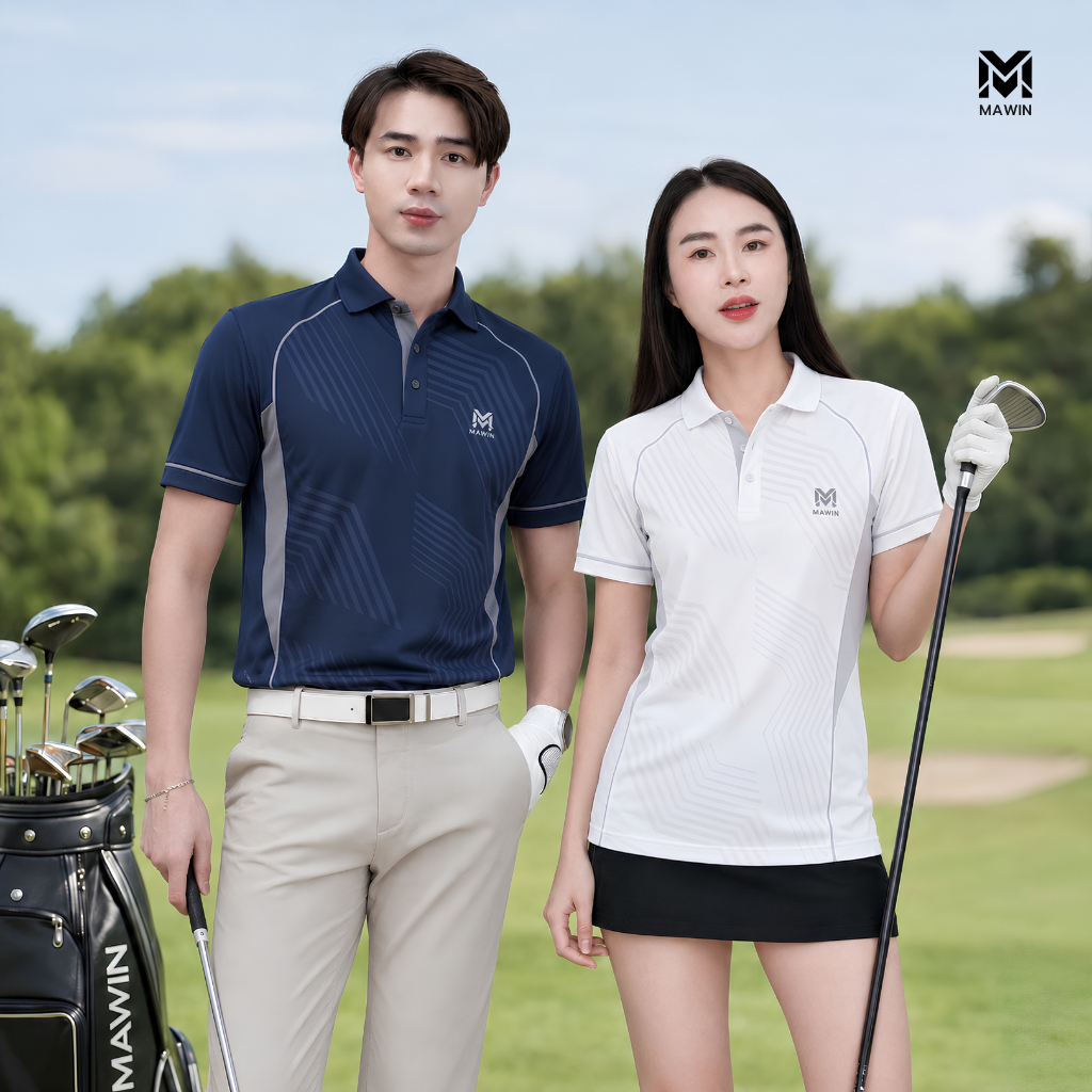 MAWIN เสื้อโปโล AERIX ใส่ได้ทั้งหญิง ชาย รูปที่ 3