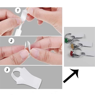 200 ชิ้น ป้ายห้อยแท็กราคาแหวน ป้ายกระดาษแขวนของ 1.2x6cm ป้ายราคาเครื่องประดับ จิวเวลรี่ สร้อยคอ Hangtags