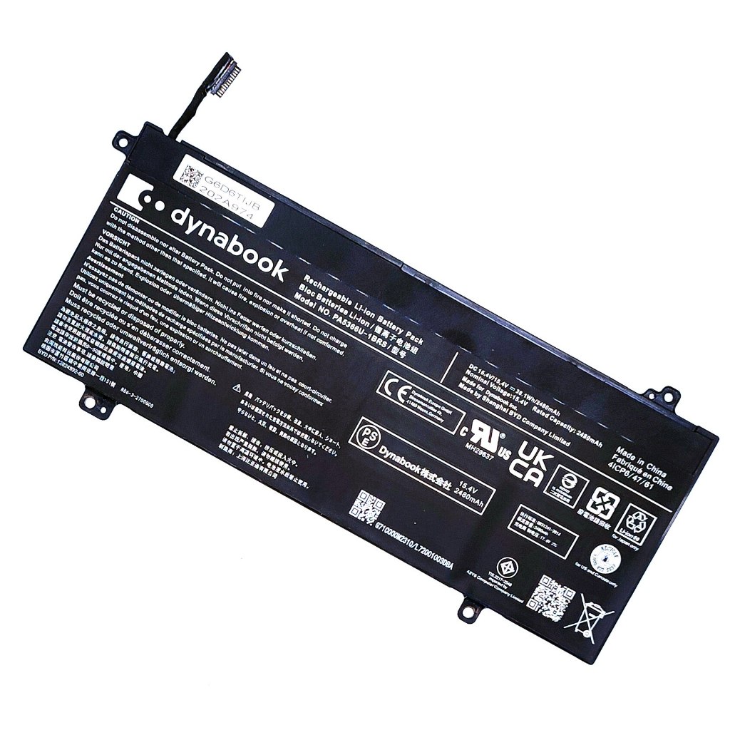 PA5366U-1BRS แบตเตอรี่แล็ปท็อป สำหรับ Toshiba Pro L50-G 4ICP6/47/61 notebook battery