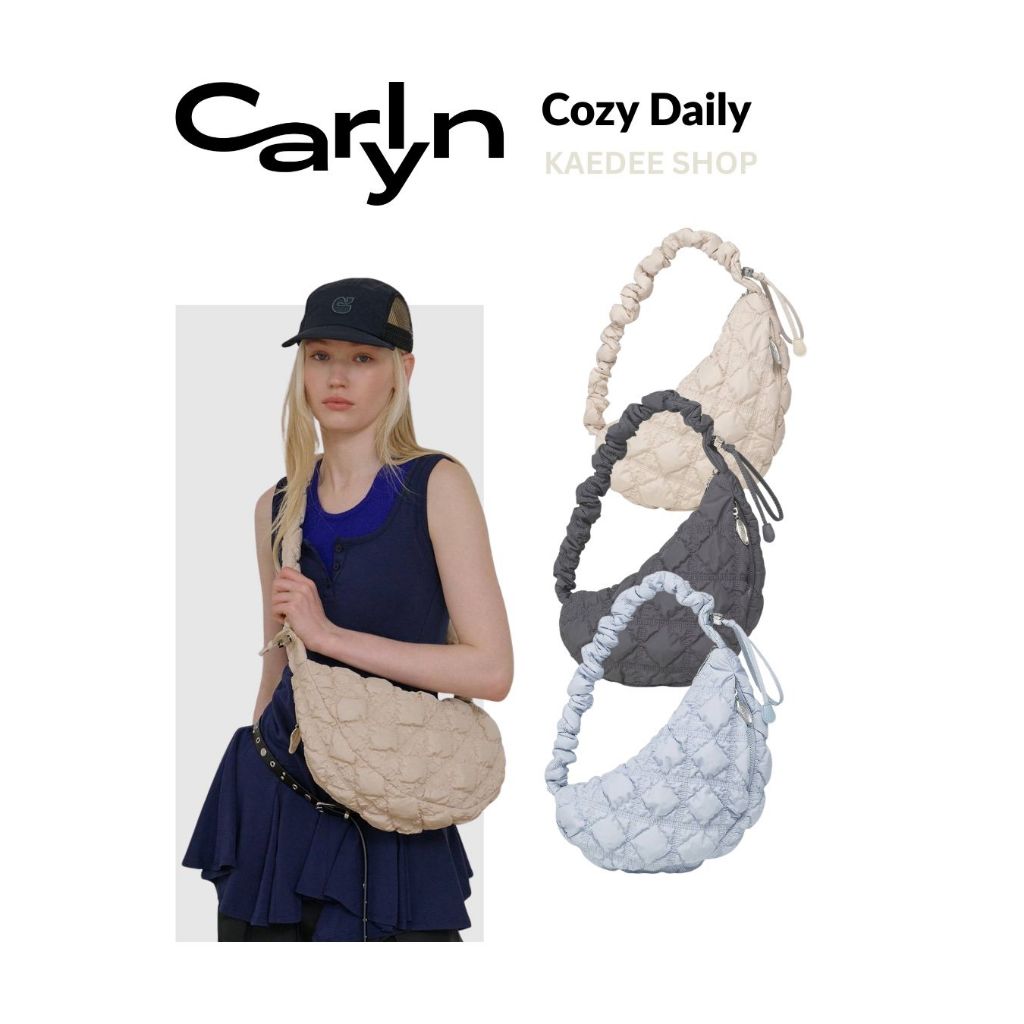 พร้อมส่งในไทย ของแท้ 100% Carlyn Cozy L Bag ไซส์ใหญ่ (มีสีให้เลือก)